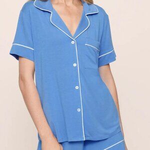 Eberjey Women's Cornflower Blue Modal Tencel Sleepwear Set - M